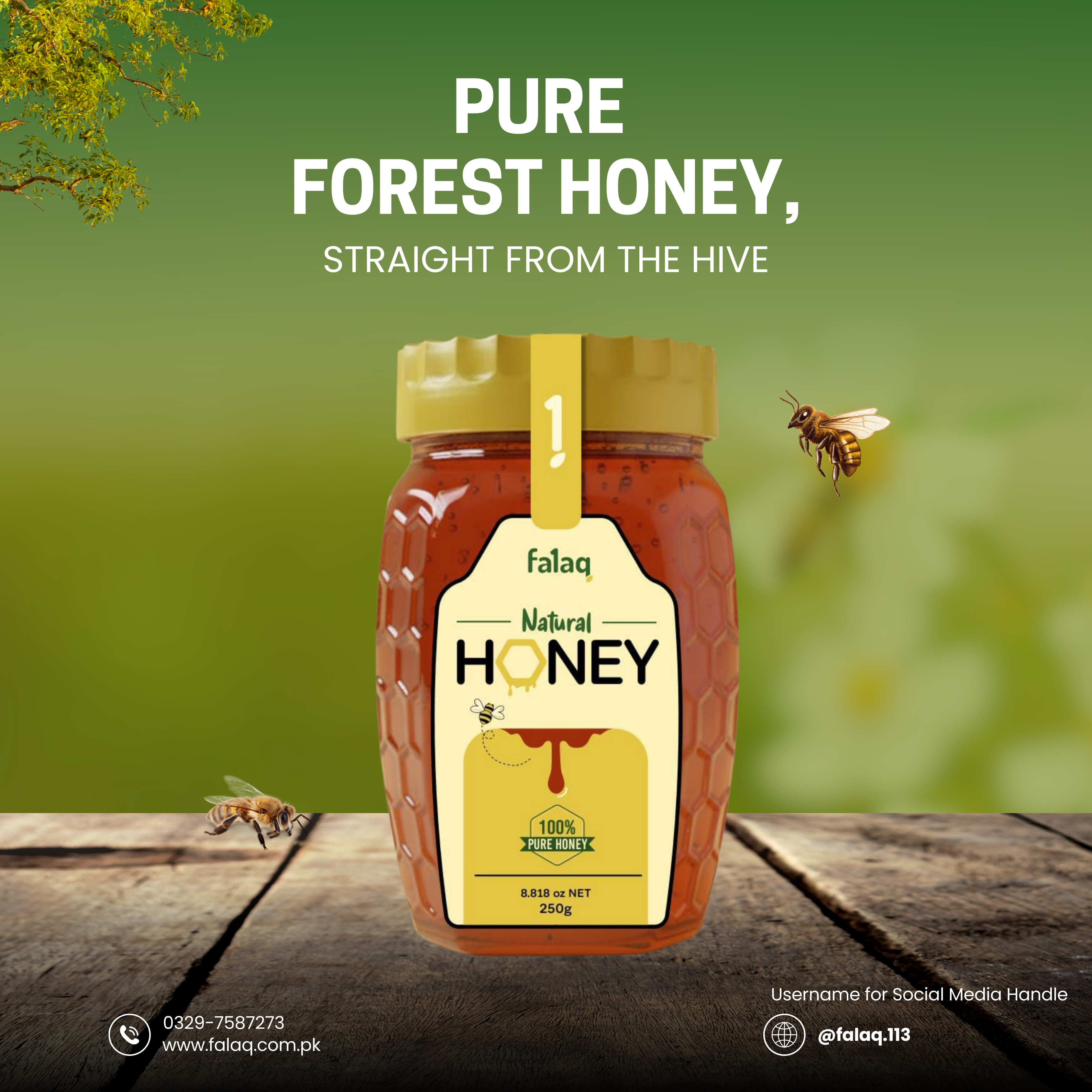 Falaq - Natural Honey